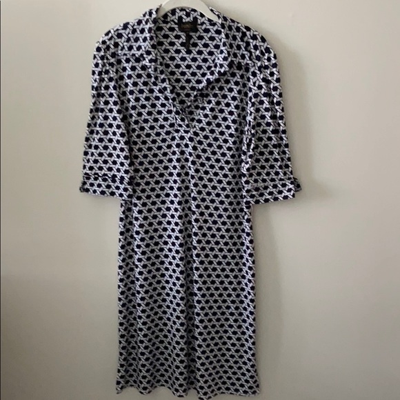 Dresses & Skirts - Navy Laundry Shirt Dress NWOT 10
